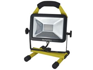 Faithfull FPPSL20FL SMD LED Pod Site Floodlight 20w 1800 Lumens 110V