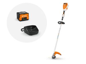 STIHL FSA 80 R SET WITH AK 30 BATTERY AND AL 101 CHARGER - AUTOCUT C 27-2 MOWING HEAD