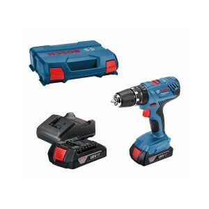 Bosch GSB18V-21 18V Cordless Combi Kit c/w 2 x 1.5Ah Batteries