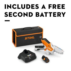 Stihl GTA26 Cordless Garden Pruner C/W 2 x10.8V Batteries (1 FOC!!) & Charger