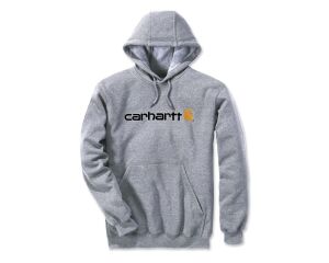 Carhartt Signature Logo Sweatshirt - Heather Grey - XX-Large