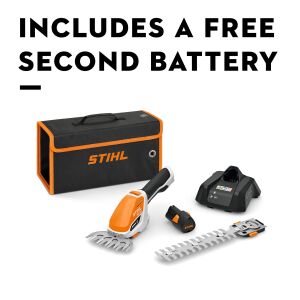 Stihl HSA26 Cordless Shrub Shear C/W 2 x 10.8V Batteries (1 FOC!!)  & Charger