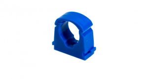 Talon 15mm Identification Clip - Blue - Cold Water - Bag of 100