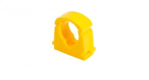 Talon 15mm Identification Clip - Yellow - Gas - Bag of 100