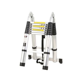 Kamtec KTML050 Telescopic Extension Ladder - 8 Step - 2.5m