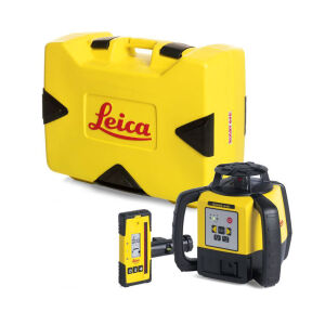 Leica Rugby 640 & Rod Eye 120 Rotary Laser