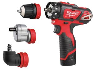 Milwaukee M12BDDXKIT-202C 12V Compact Drill Driver Kit 2 X 2.0Ah Batteries