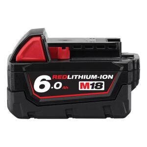 Milwaukee M18B6 18V 6.0Ah Red Lithium-ion Battery