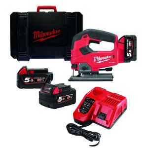 Milwaukee M18FJS-502X Fuel Jigsaw 18V C/W 2 x 5.0Ah Batteries & HD Box