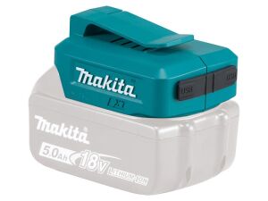 Makita ADP05 Li-Ion 2 x USB Ports Adaptor and Belt Clip