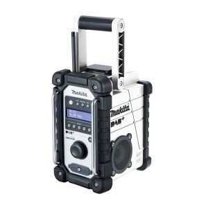 Makita DMR110NW DAB/DAB+ Job Site Radio - White (Body Only)