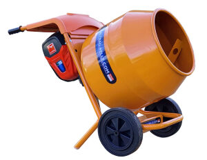 Altrad Belle Minimix 150E+ Tip-Up Concrete Mixer 82V 58.5Kg