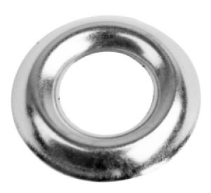 9-10  Nickel Plated Surface Screw Cups (Box Of 500)