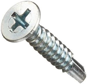 4.2 x 25 Phillips CSK Self Drill Self Tapping BZP Screws (Box Of 1000)