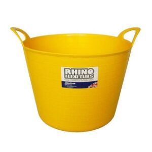 Rhino Flexi Tub - Yellow - 75 Litre