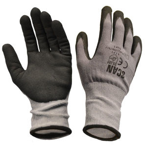 Scan Breathable Microfoam Nitrile Gloves - Size 10 (XL)