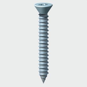 Midwoods Self Tapping Screw Pozi 2 Countersunk BZP 8 x 1 1/4  -  16 Pieces