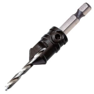 Trend SNAP/CS/6 - Snappy Countersink with 3/32 (2.5mm) Drill