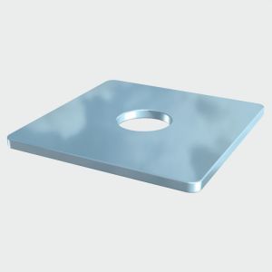 Midwoods Square Plate Washers - BZP - M12 x 50 x 50 x 3  - 2 Pieces