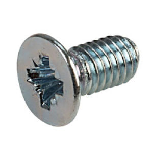 M5 x 25   Steel BZP CSK Pozi Machine Screws (Sold Individually)