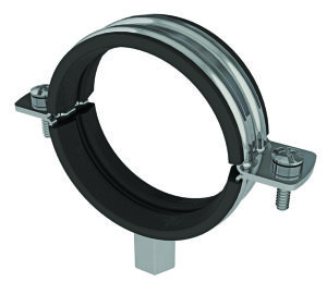 35cu 33-37mm Rubber Lined M8/M10 Pipe Clamp