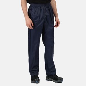 Regatta Pro Packaway Breathable Over Trouser - Navy - Size Large