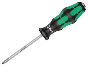 Wera Kraftform Plus 355 Pozi Lasertip Screwdriver PZ1 x 80mm