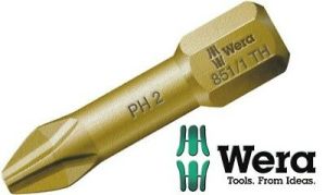 Wera Gold Pozi 1 x 25mm 855/1 Th