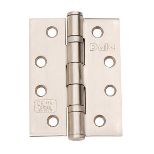 Dale Hardware XL000835 SSS Ball Bearing Butt Hinge 102 x 76mm - Pack of 2