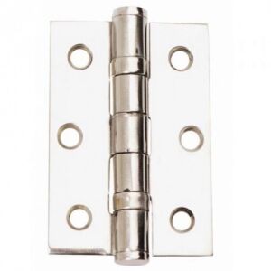 Dale Hardware XL000837X3 CE13 102 x 76mm Ball Bearing Butt Hinge Polished Stainless Steel Pack of 3