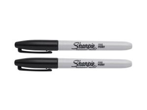 Sharpie® Fine Tip Black Permanent Marker (Pack 2)