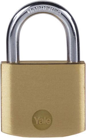 Yale Y110B Essential 40mm Brass Padlock